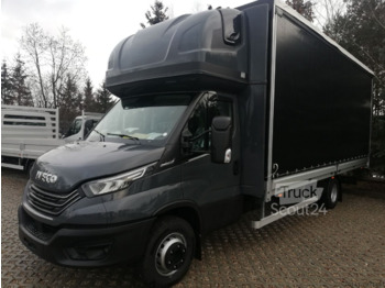 شاحنة مغلقة بستائر جانبية للبيع  Iveco Daily 70C18 A8 15PAL Luftfederung: صورة 2