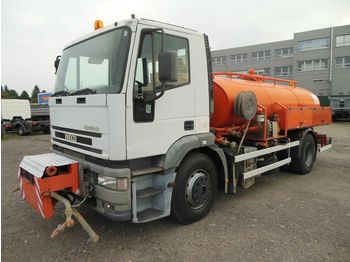 شاحنة صهريج Iveco EUROTECH 190E24, Wasser tank, Sprinklerfahrzeug: صورة 1