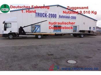 شاحنة نقل سيارات شاحنة Iveco EuroCargo 100E22 für PKW-Transporter-Wohnmobile: صورة 1