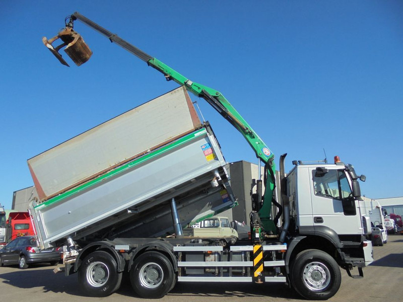 شاحنة كرين Iveco Eurocargo 380 + Euro 5 + HMF 1643 CRANE + KIPPER + 6X6 + BLAD-BLAD-BLAD + Discounted from 59.750,-: صورة 6