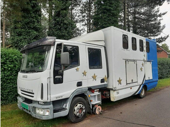 شاحنة نقل خيل Iveco Eurocargo 80.180pk 7 persoons.. 7 persoons cabine: صورة 1