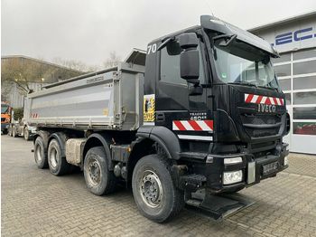 شاحنة قلاب Iveco TRAKKER 450 8x4 Euro 6 Dreiseitenkipper Meiller: صورة 1