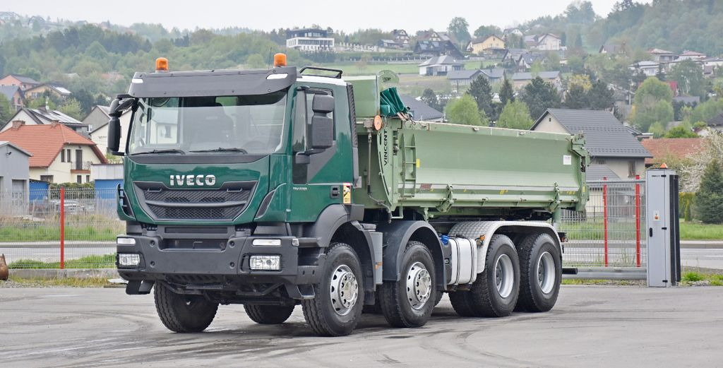 شاحنة قلاب Iveco Trakker 410 Kipper 5,90m + BORDMATIC / 8x4: صورة 2
