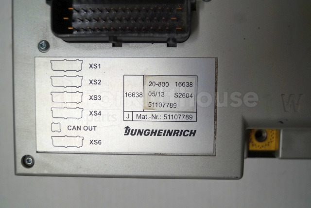 وحدة إي سي يو - معدات المناولة Jungheinrich 51107789 Rij/hef/stuur regeling Drive/Lift/steering controller for EKS312: صورة 2