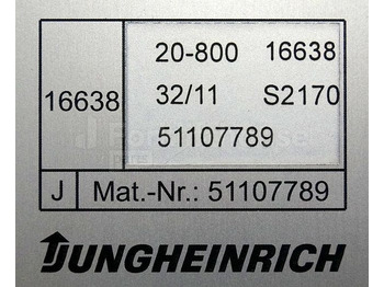 وحدة إي سي يو - معدات المناولة Jungheinrich 51107789 Rij/hef/stuur regeling Drive/Lift/steering controller from EKS312 year 2011 sn. S2170: صورة 3