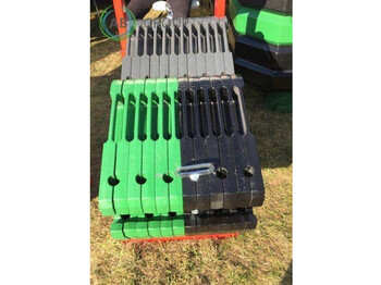 قطع الغيار - آلات زراعية Kaber żeliwne obciążniki 1200 kg: صورة 2