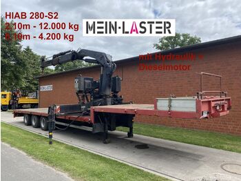شاحنة كرين Kran Hiab 280 E-2 12.000 kg- 2,1 m * Diesel+Hydr: صورة 1