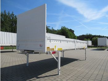 جسم الشاحنة المسطحة Krone - BDF-Wechselpritsche mit Bordwand 7,45 m: صورة 1