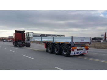 نصف مقطورة مسطحة LIDER 2020 YEAR MODEL NEW TRAILER FOR SALE (MANUFACTURER COMPANY)