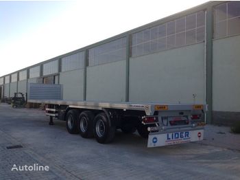 نصف مقطورة مسطحة للبيع  LIDER 2023 Model NEW trailer Manufacturer Company READY: صورة 4