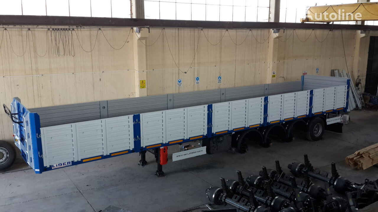 نصف مقطورة مسطحة للبيع  LIDER 2023 Model NEW trailer Manufacturer Company READY: صورة 15