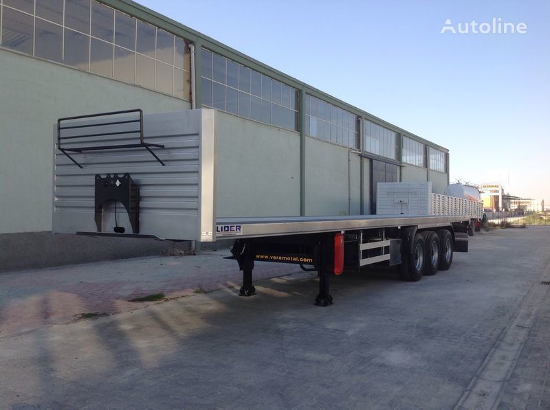 نصف مقطورة مسطحة للبيع  LIDER 2023 Model NEW trailer Manufacturer Company READY: صورة 5