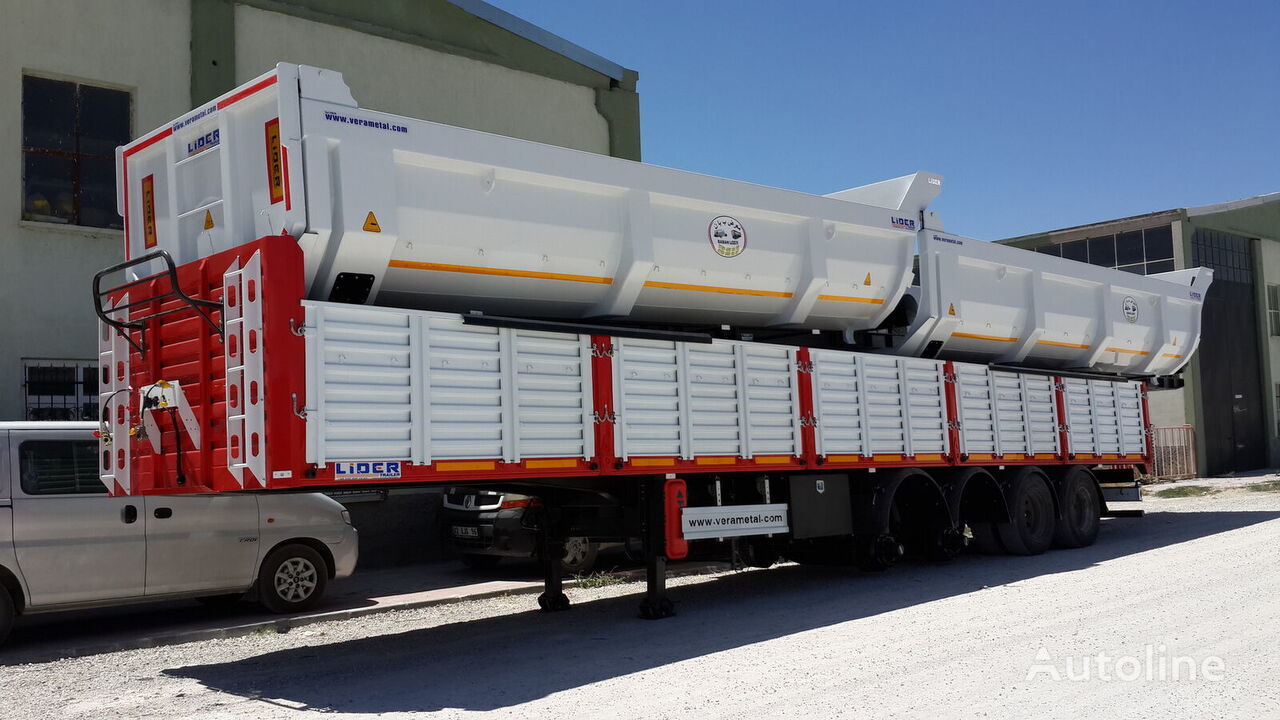 نصف مقطورة مسطحة للبيع  LIDER 2023 Model NEW trailer Manufacturer Company READY: صورة 16