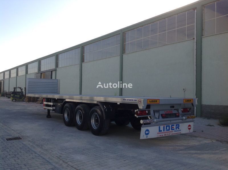 نصف مقطورة مسطحة للبيع  LIDER 2023 Model NEW trailer Manufacturer Company READY: صورة 2