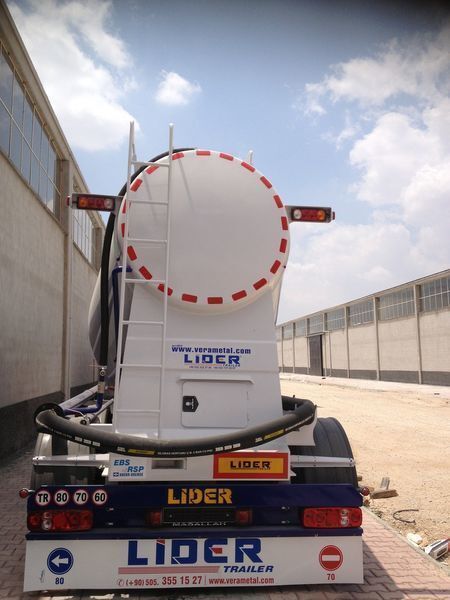 نصف مقطورة صهريج لنقل الأسمنت للبيع  LIDER 2024 YEAR NEW BULK CEMENT manufacturer co.: صورة 6