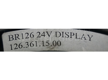 لوحة العدادات - معدات المناولة Linde 1263611500 Monitoring display 24V sn. 257879 from P60 24V: صورة 3
