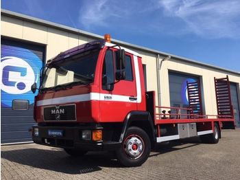 شاحنة نقل سيارات شاحنة MAN 10-163 LL 4x2 Oprijwagen - machinetransporter - MANUAL - Payload : 5560 kg: صورة 1