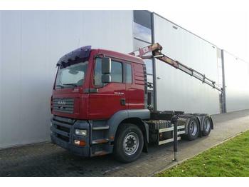 مقطورة السحب MAN TGA28.310 6X2 CRANE/KRAN HMF 1220 K4 MANUAL EURO