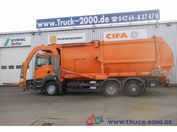 شاحنة قمامة لنقل القمامة MAN TGA 26.320 Hüffermann Frontlader mit Waage*31m³*: صورة 1