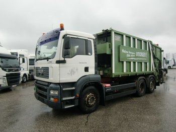 شاحنة قمامة MAN TGA 26.350 Müllwagen, M-U-T Müllpresse 6x2-2BL
