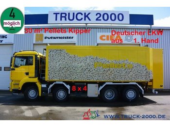 شاحنة صهريج MAN TGA 35.430 8x4 30 m³ Spezial Pellets Kippaufbau: صورة 1