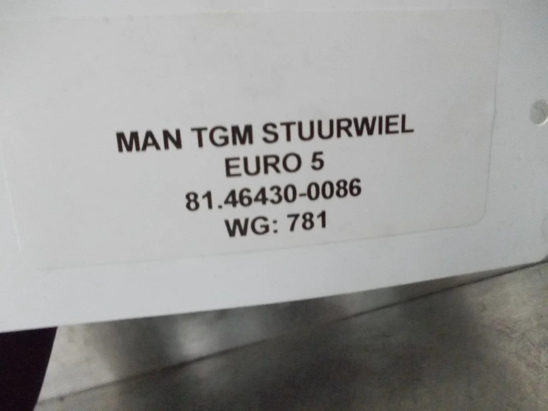 عجلة القيادة - شاحنة MAN TGM 81.46430-0086 STUURWIEL EURO 5: صورة 3