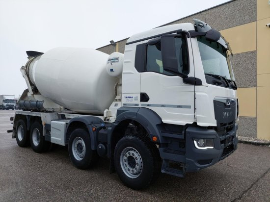 شاحنة خلاطة خرسانة MAN TGS 41.430 8X4, Euromix 10m³, 36 Tonnen: صورة 5