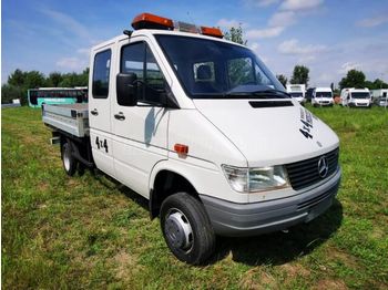 شاحنة توصيل مفتوحة, الشاحنات الصغيرة كابينة مزدوجة MERCEDES-BENZ 412 D DOKA: صورة 1