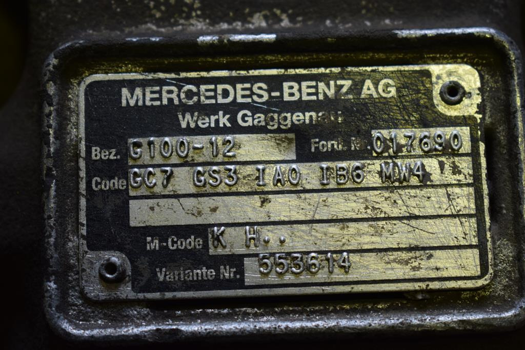 صندوق التروس - شاحنة MERCEDES-BENZ ATEGO G 100 - 12 WITH HYDRAULIC LEVER: صورة 5