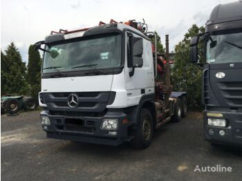 شاحنة قطع الأشجار, شاحنة كرين MERCEDES-BENZ Actros 33-55 6x4 Resor V 8 [ Copy ]: صورة 1