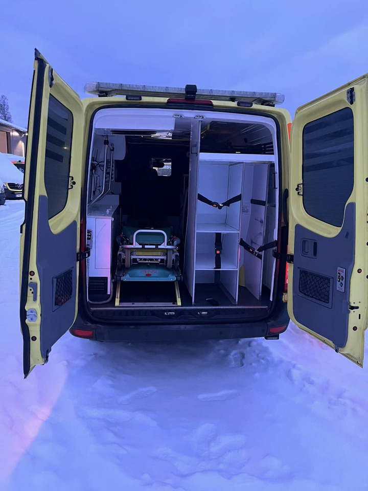 سيارة إسعاف MERCEDES-BENZ Sprinter 319 3.0 ambulance/krankenwagen: صورة 9