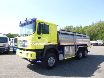فراغ شاحنة M.A.N. 28.414 6x4 Euro 2 water tank / fire truck 13.8 m3 / 4 comp: صورة 1