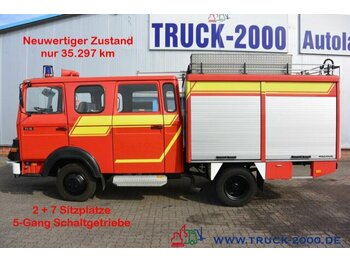 شاحنة حريق Magirus Deutz 75E16 A Mannschaft- Feuerwehr Löschpumpe Top: صورة 1