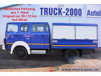 شاحنة بصندوق مغلق, الشاحنات الصغيرة كابينة مزدوجة Magirus Deutz 90-16 Turbo 4x4 Ideal Expedition-Wohnmobil 1.Hd: صورة 1