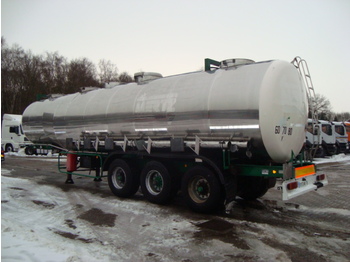 نصف مقطورة صهريج لنقل المواد الكيميائية Maisonneuv Stainless steel tank 33.7m3 - 5: صورة 1