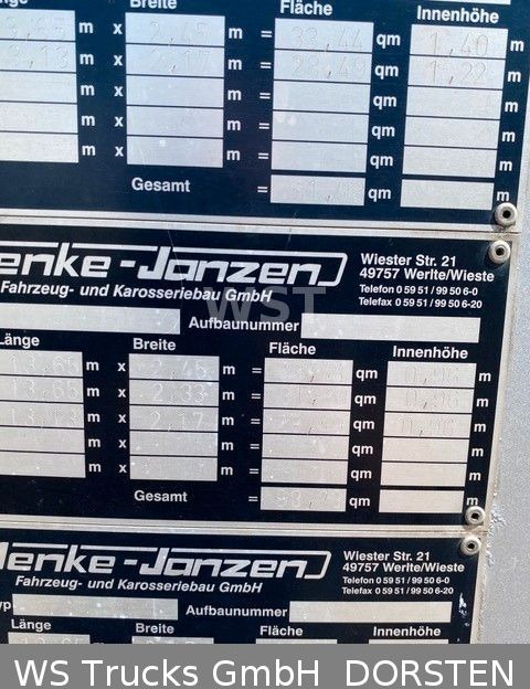 نصف مقطورة للماشية Menke-Janzen Menke 4 Stock Lenk Lift Typ2 Lüfter Dusche Tränk: صورة 39