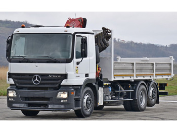 شاحنة كرين, شاحنة قلاب Mercedes-Benz ACTROS 2536 * FASSI F190AC.25 + FUNK * TOP: صورة 4