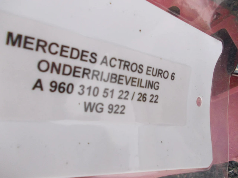 إطار هيكلي/ إطار معدني - شاحنة Mercedes-Benz ACTROS A 960 310 51 22 / 26 22 ONDERRIJBEVEILIGING EURO 6: صورة 3
