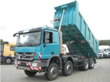 شاحنة قلاب Mercedes-Benz Actros 4141 8x6 4 Achs Muldenkipper Meiller 17m³: صورة 1