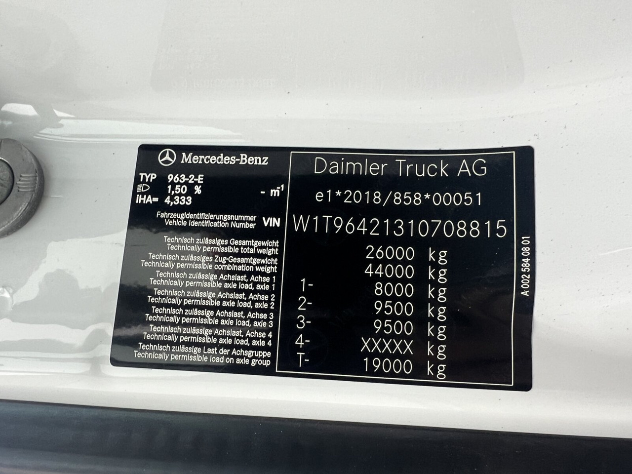 شاحنة قلاب للبيع  Mercedes-Benz Arocs 2645 K 6x4 Arocs 2645 K 6x4, MultimediaCockpit, Bordmatik links: صورة 6