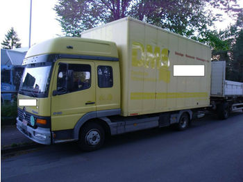 شاحنة صندوقية Mercedes-Benz Atego818 + 1.Hd.171TKM + LBW + NL 2290KG Koffer: صورة 1