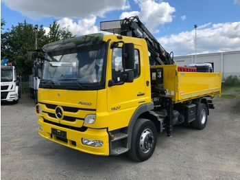 شاحنة قلاب Mercedes-Benz Atego 1622 K 2-Achs Kipper Kran