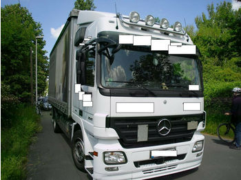 شاحنة ذات ستائر جانبية Mercedes-Benz DB 2541+BDF+Ladebordwand+1.Hand+Pl u Spriegel+E5: صورة 1