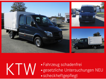 شاحنة توصيل مفتوحة, الشاحنات الصغيرة كابينة مزدوجة Mercedes-Benz Sprinter 213CDI DOKA,Klima,3665mm Radstand: صورة 1