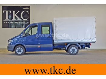 شاحنة توصيل مفتوحة, الشاحنات الصغيرة كابينة مزدوجة للبيع  Mercedes-Benz Sprinter 313 Doka Pritsche 7-Sitzer Klima#79T210: صورة 1