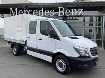 شاحنة توصيل مفتوحة Mercedes-Benz Sprinter 314 CDI DoKa Pritsche Plane Klima Tempo