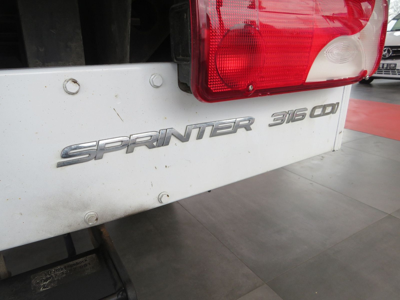 شاحنة توصيل مفتوحة Mercedes-Benz Sprinter 316 CDI Flatbed: صورة 11