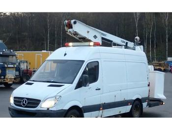 منصة محمولة مثبتة على الشاحنة, فان Mercedes-Benz Sprinter 515 CDI Versalift 14 mts boom lift van: صورة 1