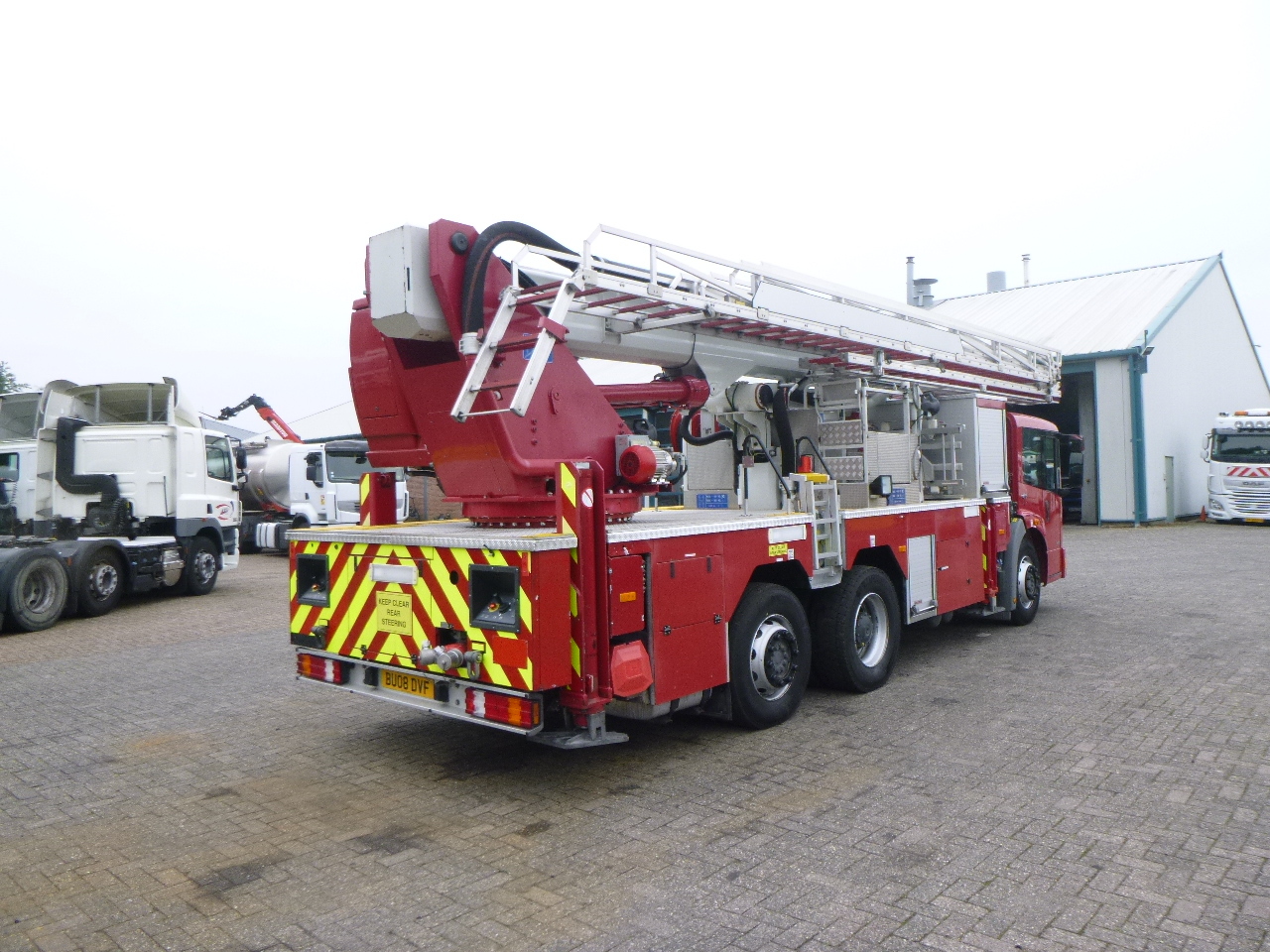 شاحنة حريق Mercedes Econic 6x2 RHD Magirus ALP325 fire truck: صورة 3