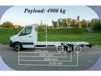 شاحنة قمامة للبيع  Mercedes Sprinter Maxi 7440 kg, 4900 kg payload: صورة 1